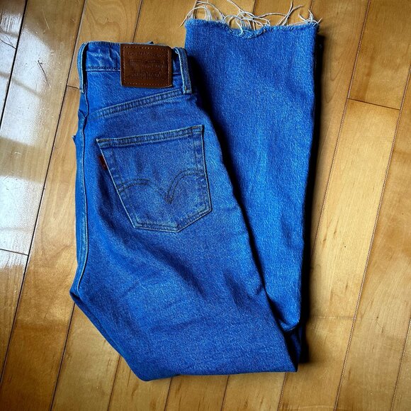 levi's ribcage straight ankle size 24 - Picture 1 of 2